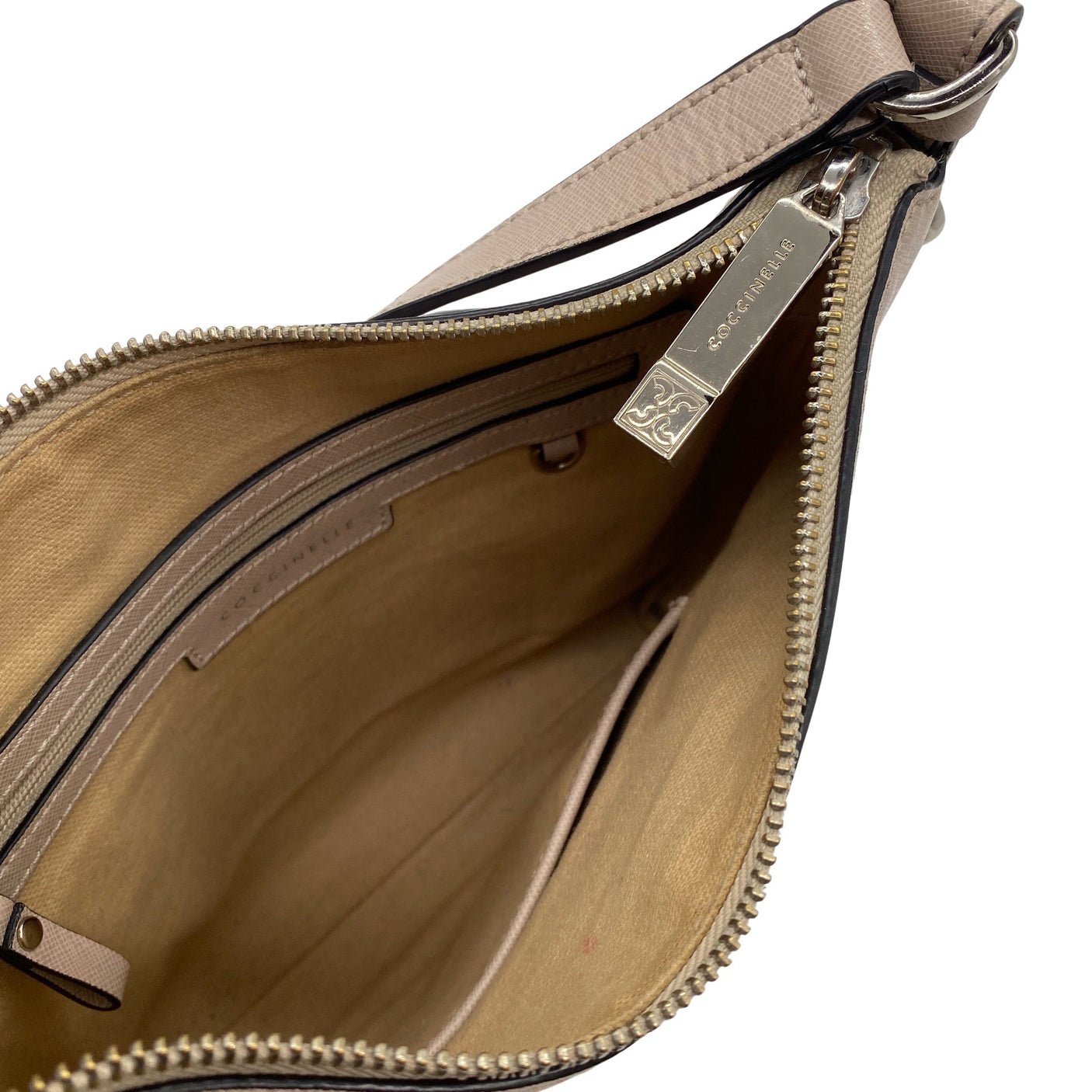 Unisex Coccinelle - Õlakott, suurus Midi - Beige (3)