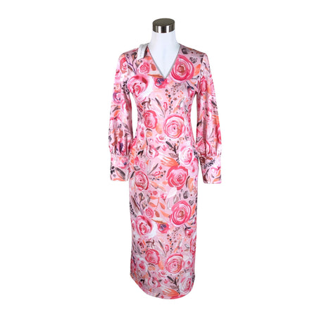Unisex Dopp - Trikotaažist kleit, suurus 34 - Heleroosa ()