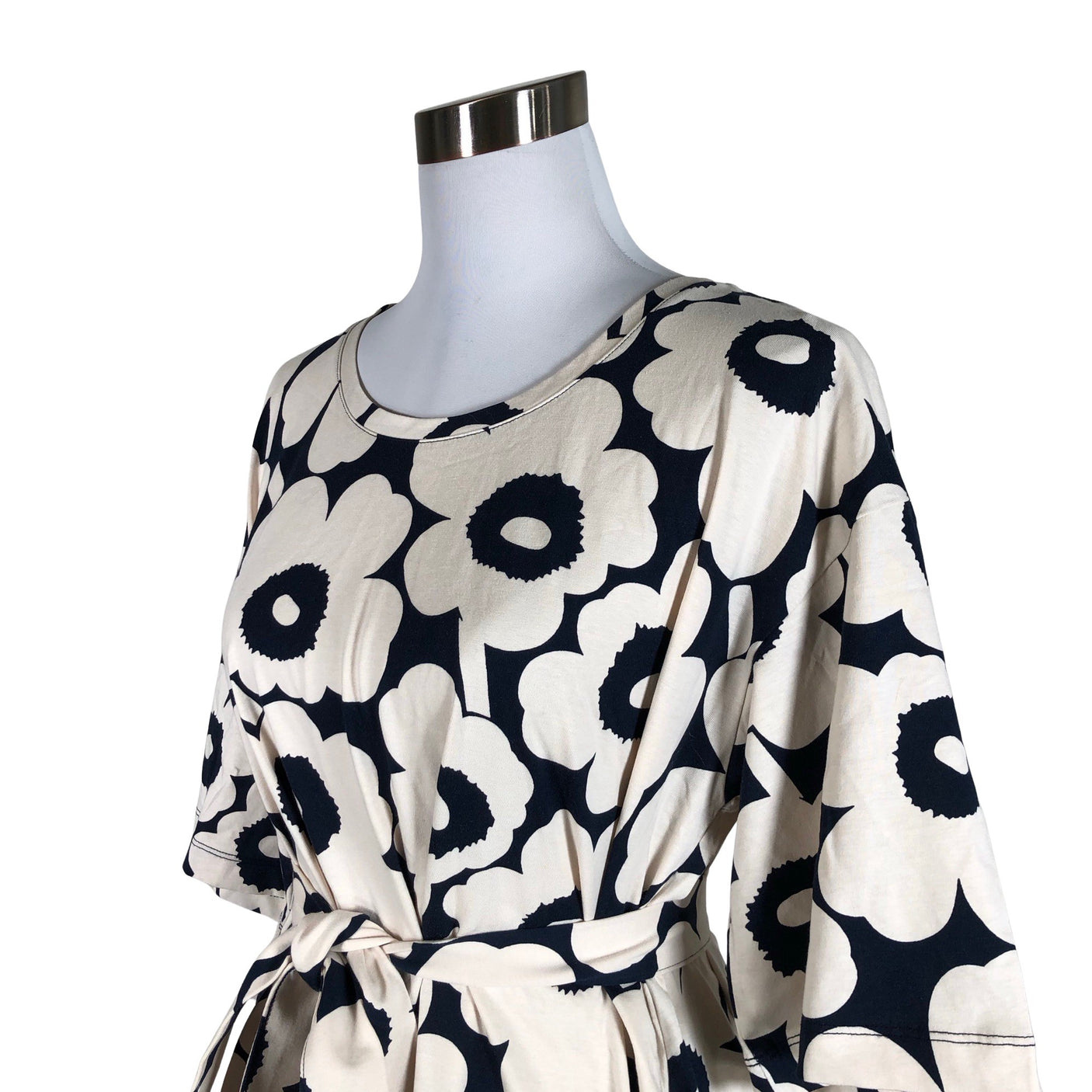 Unisex Marimekko - Trikotaažist kleit, suurus 38 - Beige (3)