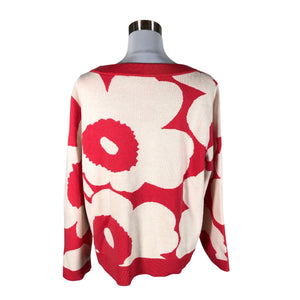 Unisex Marimekko - Kampsun, suurus 38 - Punane (2)