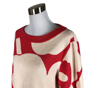 Unisex Marimekko - Kampsun, suurus 38 - Punane (3)