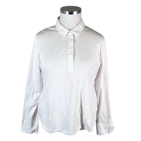 Unisex NOSH - Trikotaažist pluus, suurus 46 - Valge ()
