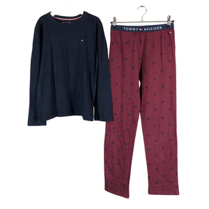 Unisex Tommy Hilfiger - Ööpesu, suurus 146 - 152 - Veinipunane (1)