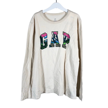 Unisex Gap - Trikotaažist pluus, suurus 146 - 152 - Looduslik valge ()