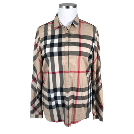 Unisex Burberry Brit - Triiksärk, suurus 42 - Beige ()