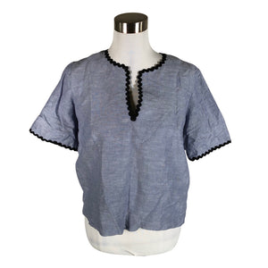 Unisex &Other Stories - Lühikeste käistega pluus, suurus 38 - Helesinine (1)