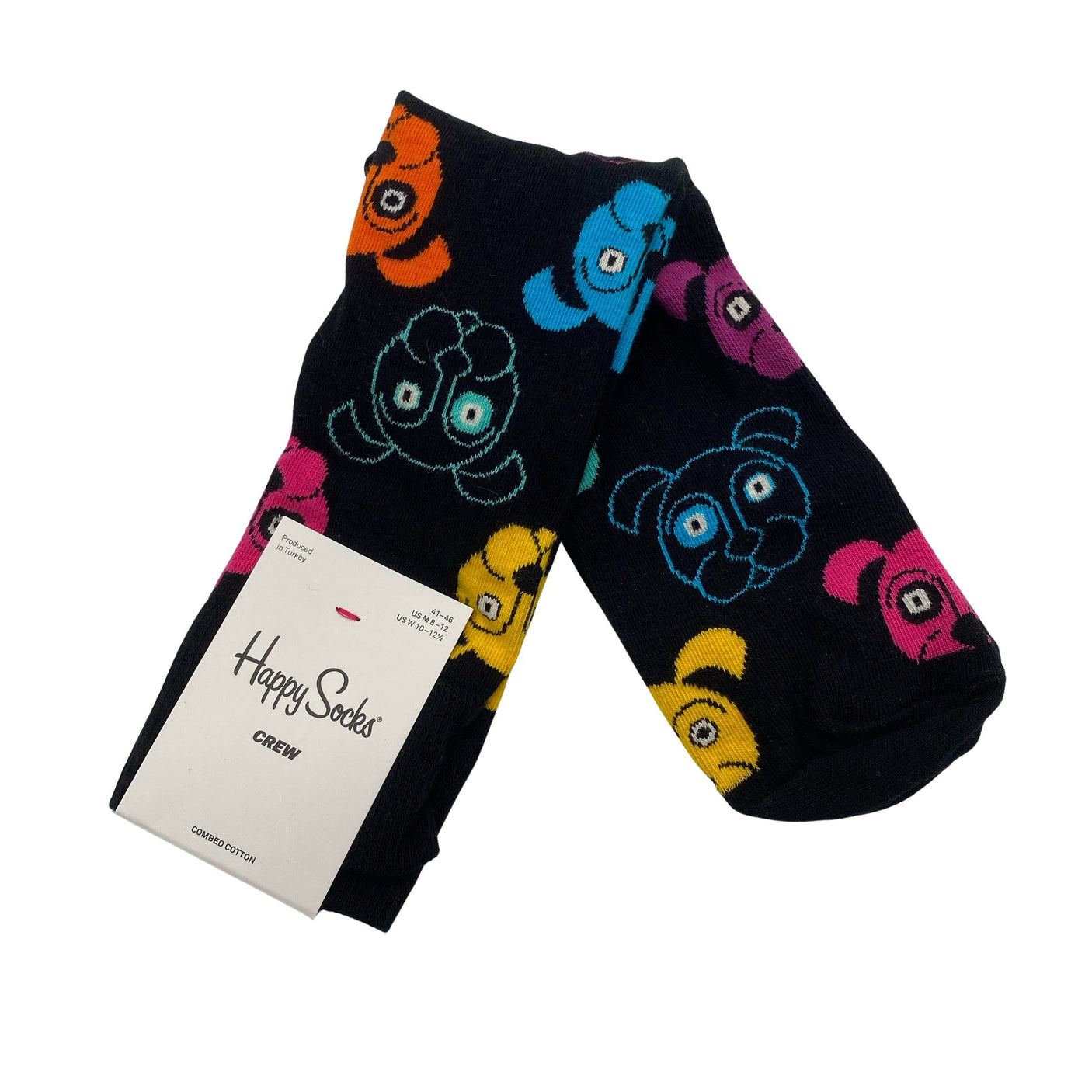Unisex Happy Socks - Sokid, suurus 41 - Must (1)