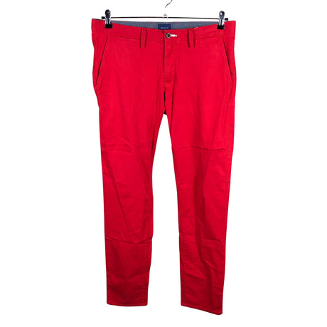 Unisex Gant - Chino-püksid, suurus W33 - Punane ()
