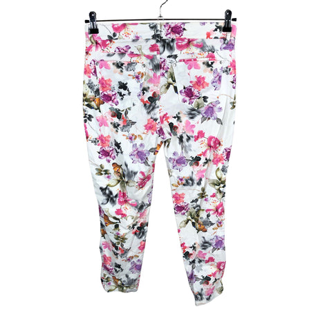 Unisex Anna Montana - Mittevenivad püksid, suurus 40 - Valge (2)