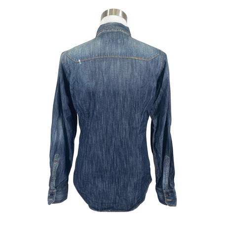 Unisex Dsquared2 - Teksasärk, suurus L - Sinine (2)