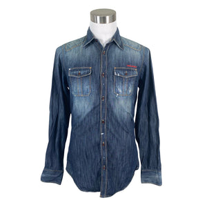 Unisex Dsquared2 - Teksasärk, suurus L - Sinine (1)