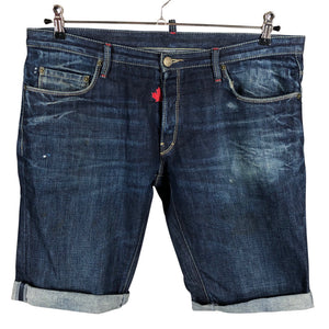 Unisex Dsquared2 - Teksast lühikesed püksid, suurus L - Sinine (1)