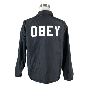 Unisex Obey - Õhem talvejope, suurus XL - Must (2)