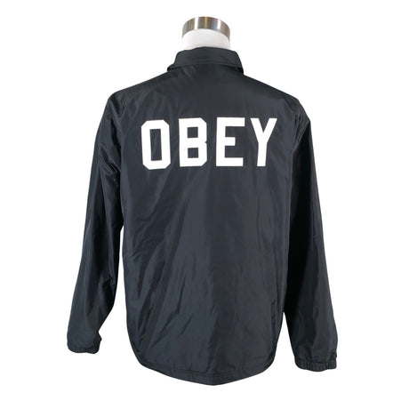 Unisex Obey - Õhem talvejope, suurus XL - Must (2)