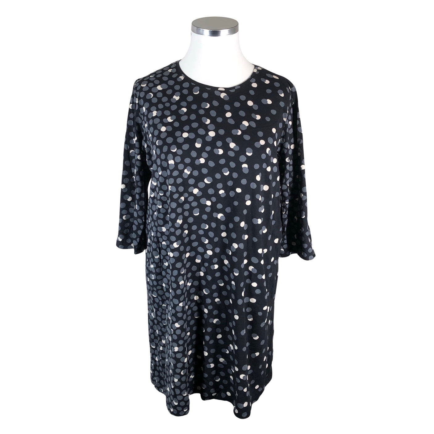 Unisex Nanso - Trikotaažist kleit, suurus 48 - Must (1)