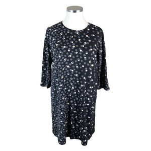 Unisex Nanso - Trikotaažist kleit, suurus 48 - Must (1)