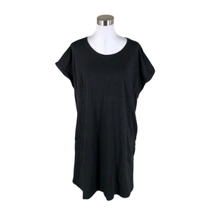 Unisex Versonpuoti - Trikotaažist kleit, suurus 40 - Must (1)