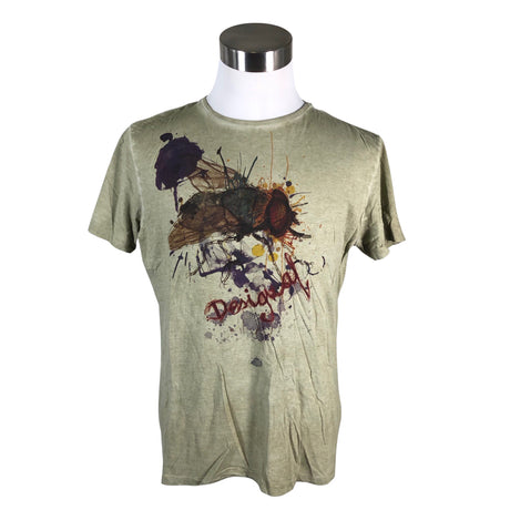 Unisex Desigual - T-särk, suurus L - Roheline ()
