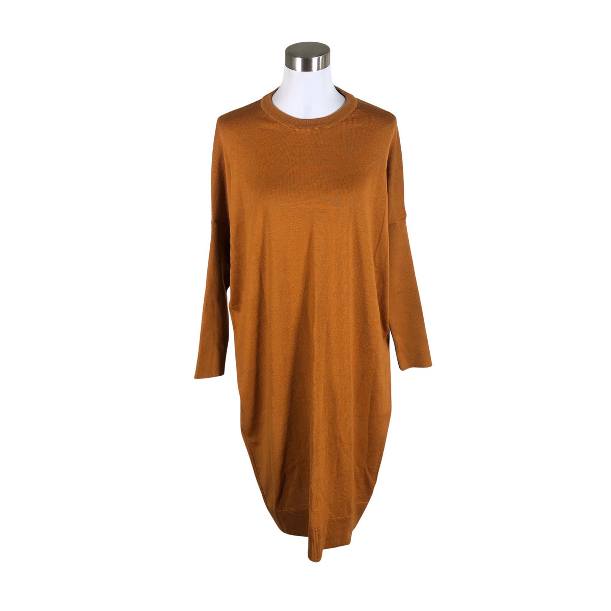 Unisex Aarrelabel - Kootud kleit, suurus 36 - Oranž (1)