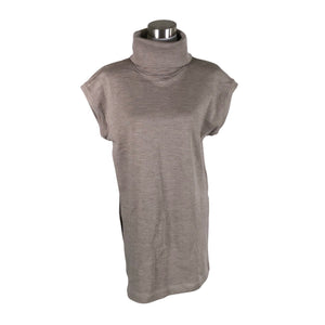 Unisex Ommellinen - Kootud tuunika, suurus 38 - Pruun (1)