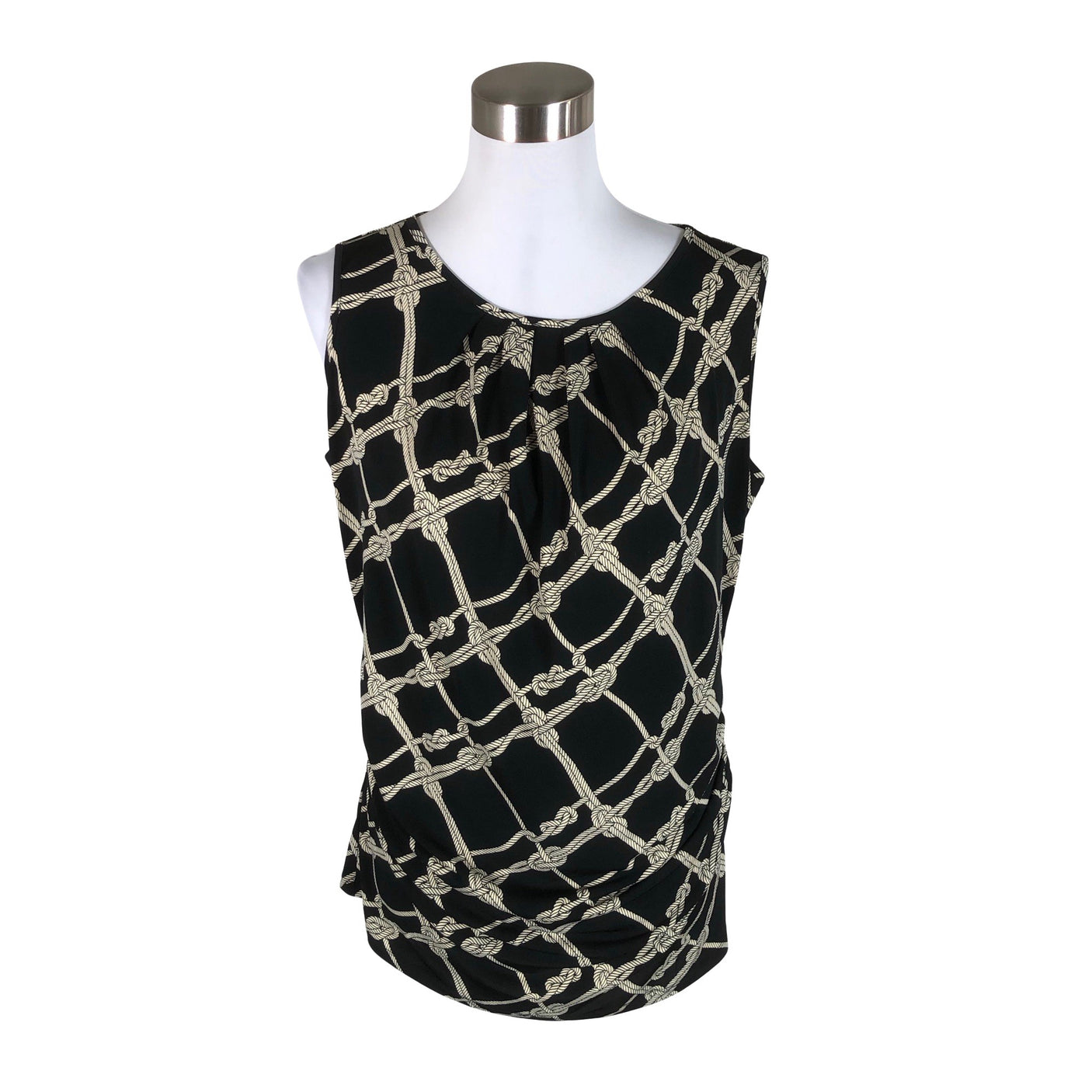 Unisex Cut & Pret - Trikotaažist topp, suurus 40 - Must (1)