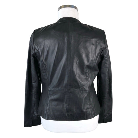 Unisex Etcetera - Nahktagi, suurus 42 - Must (2)