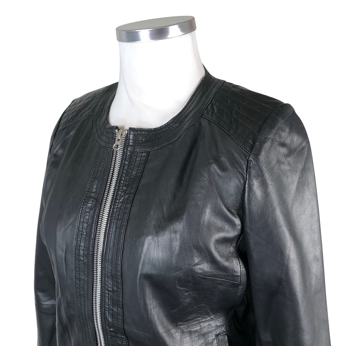 Unisex Etcetera - Nahktagi, suurus 42 - Must (3)