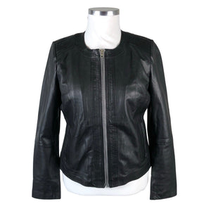 Unisex Etcetera - Nahktagi, suurus 42 - Must (1)