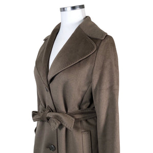 Unisex Cinzia Rocca - Villane mantel, suurus 42 - Pruun (3)