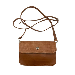 Unisex Handmade - Õlakott, suurus Mini - Pruun (1)