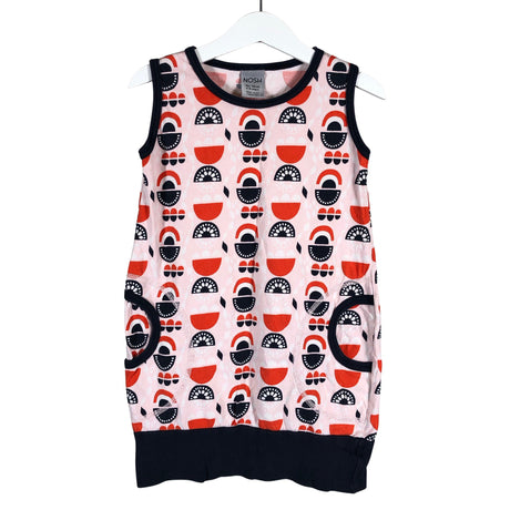 Unisex NOSH - Trikotaažist tuunika, suurus 110 - 116 - Heleroosa ()