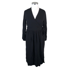 Unisex Nanso - Trikotaažist kleit, suurus 42 - Must (1)