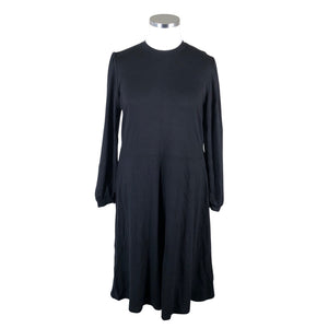 Unisex Nanso - Trikotaažist kleit, suurus 42 - Must (1)