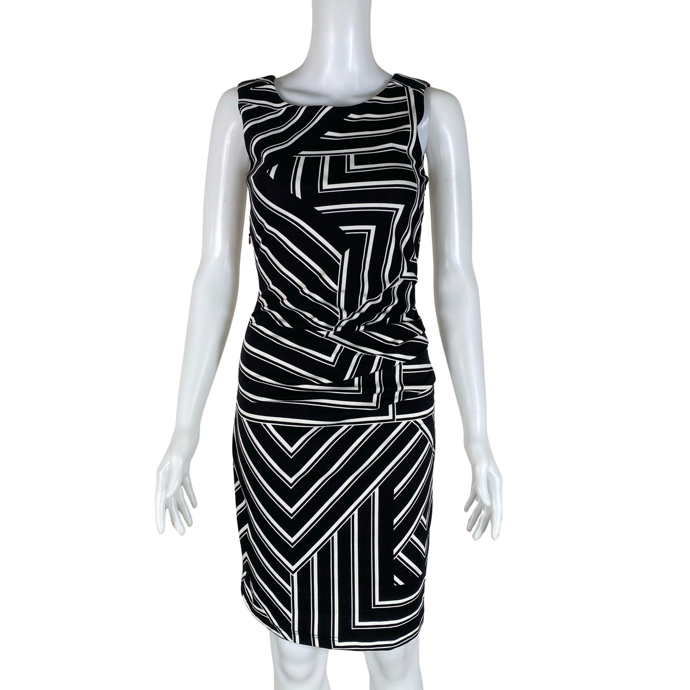 Unisex Kaffe - Trikotaažist kleit, suurus 34 - Must (1)