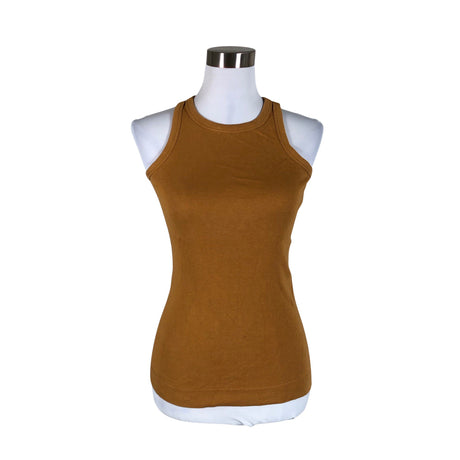 Unisex by Malene Birger - Trikotaažist topp, suurus 34 - Kollane ()