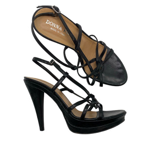 Unisex Donna Piu - Kontsaga rihmikud, suurus 39 - Must (1)