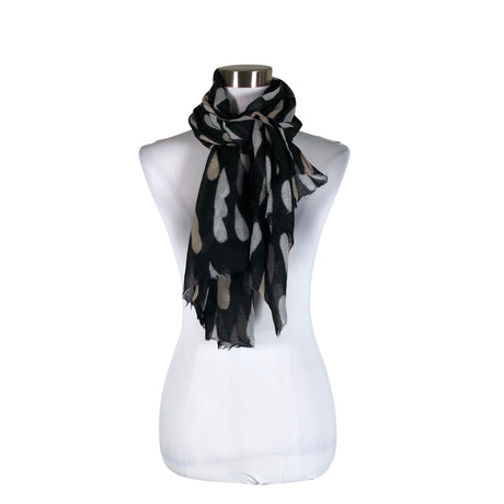Unisex Marimekko - Õhuke sall, suurus Maxi - Must ()