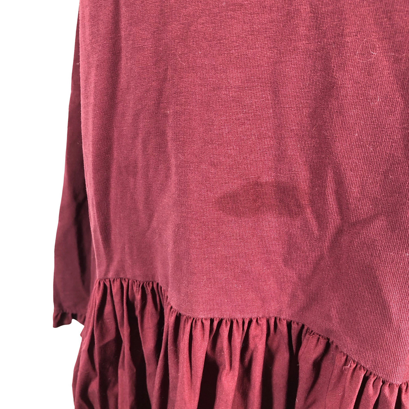 Unisex Kuusama - Mitteveniv kleit, suurus 42 - Veinipunane (2)