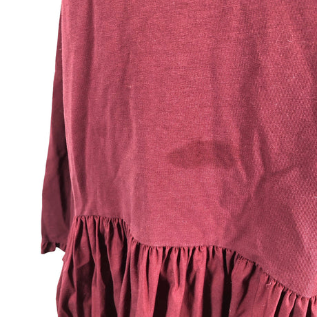 Unisex Kuusama - Mitteveniv kleit, suurus 42 - Veinipunane (2)