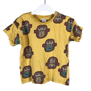 Unisex Lindex - T-särk, suurus 98 - 104 - Kollane (1)