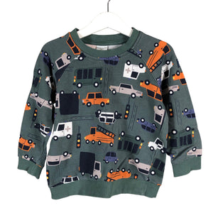 Unisex Polarn O. Pyret - Dressikangast pluus, suurus 98 - 104 - Roheline (1)