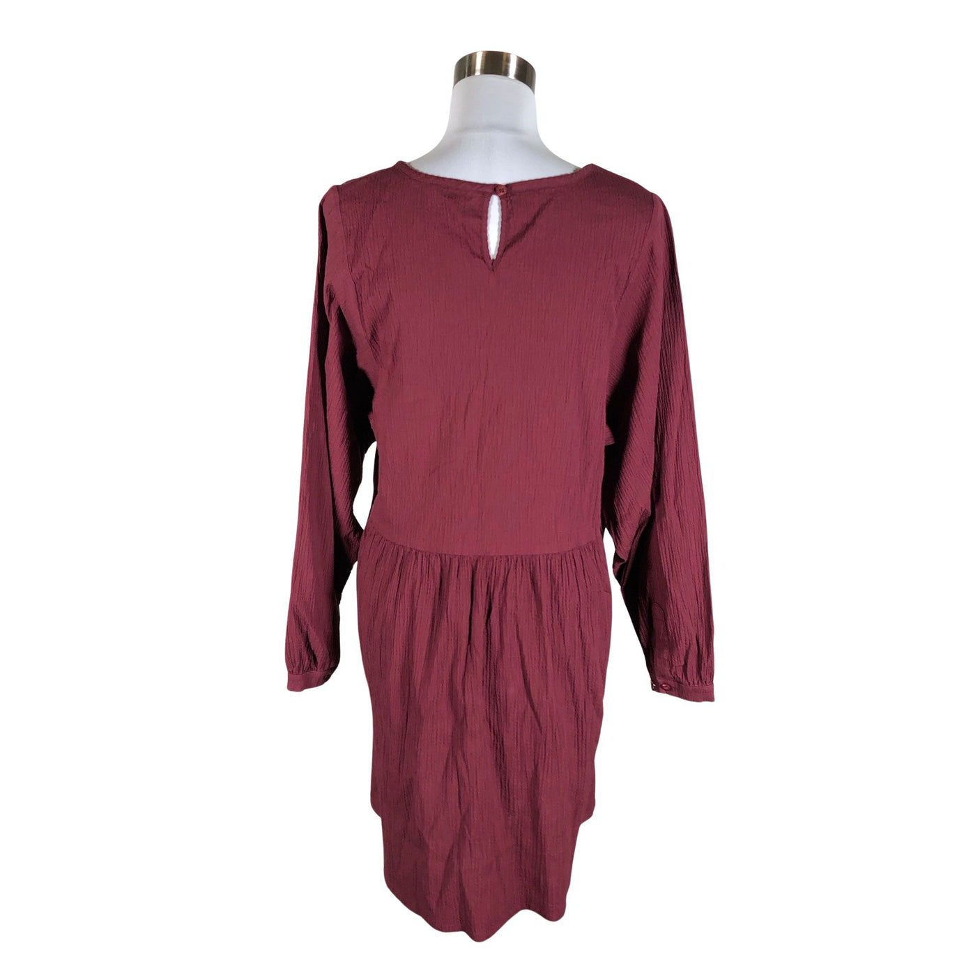 Unisex Nanso - Mitteveniv kleit, suurus 38 - Veinipunane (2)
