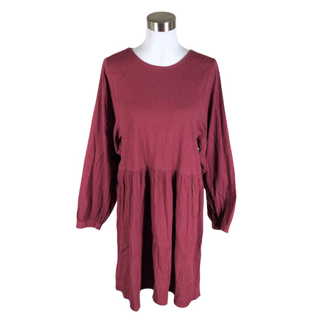 Unisex Nanso - Mitteveniv kleit, suurus 38 - Veinipunane ()