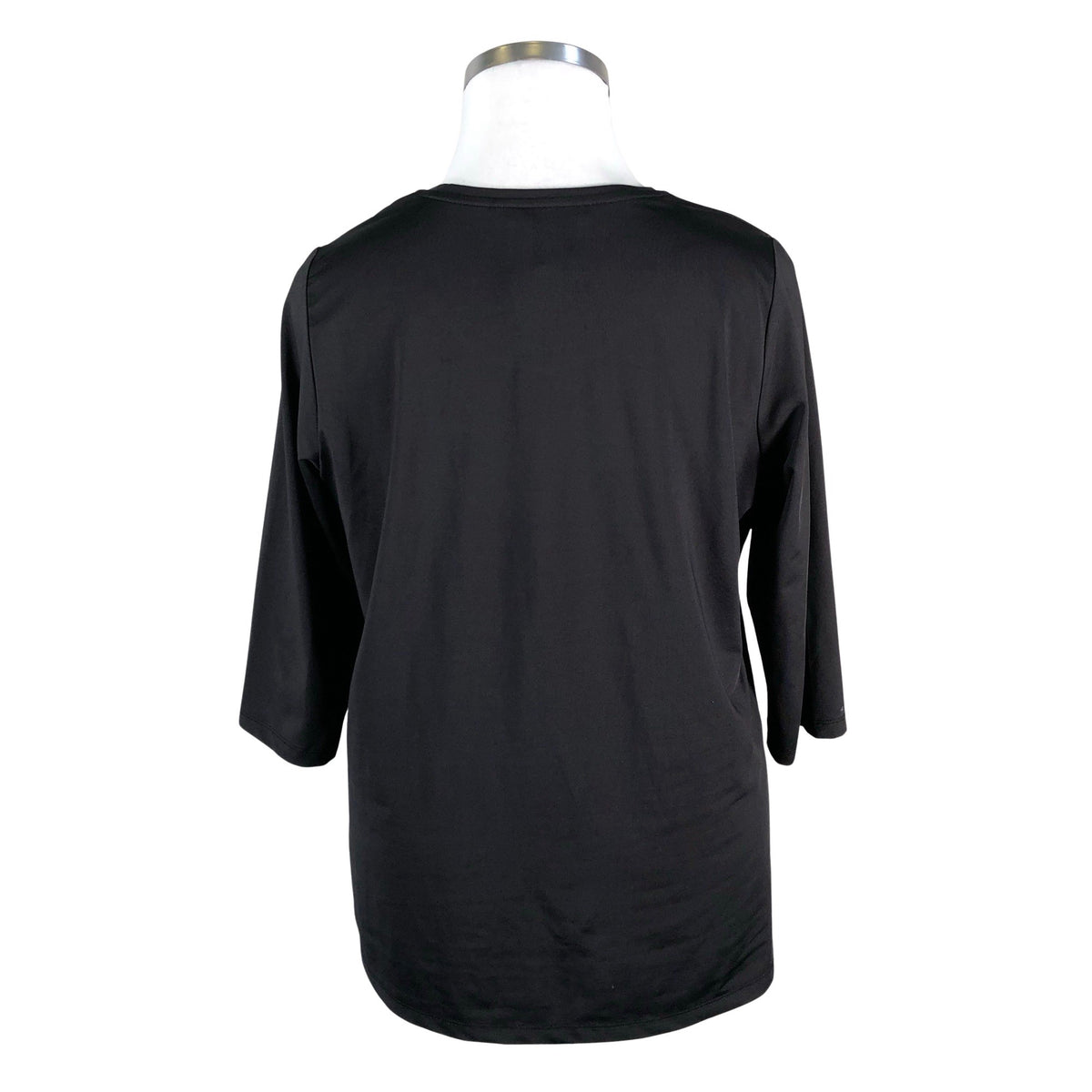 Unisex Ulla Popken - Trikotaažist tuunika, suurus 42 - Must (2)