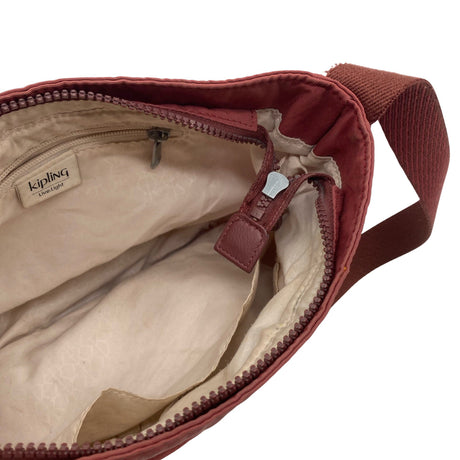 Unisex Kipling - Õlakott, suurus Midi - Veinipunane (2)