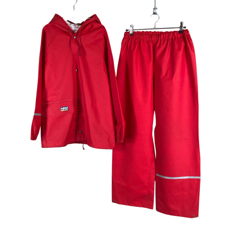 Unisex Rukka - Vihmariided, suurus 146 - 152 - Punane ()