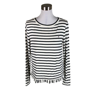 Unisex Tommy Hilfiger - Trikotaažist pluus, suurus 36 - Valge (1)