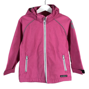 Unisex Villervalla - Softshell jope, suurus 98 - 104 - Roosa (1)