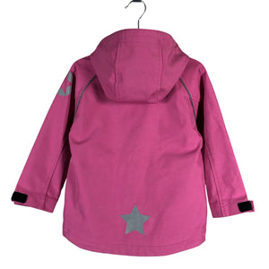Unisex Villervalla - Softshell jope, suurus 98 - 104 - Roosa (2)