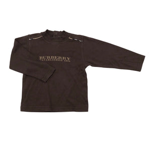 Unisex Burberry - Trikotaažist pluus, suurus 86 - 92 - Pruun (1)